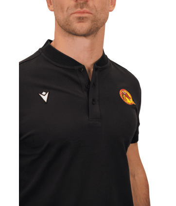 2026 ATH POLO NISIROS NOIR/LOGO COULEUR