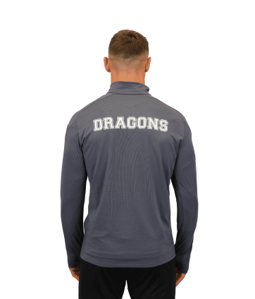 2026 1/4 ZIP YARUGA GRIS