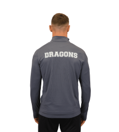 2026 1/4 ZIP YARUGA GRIS