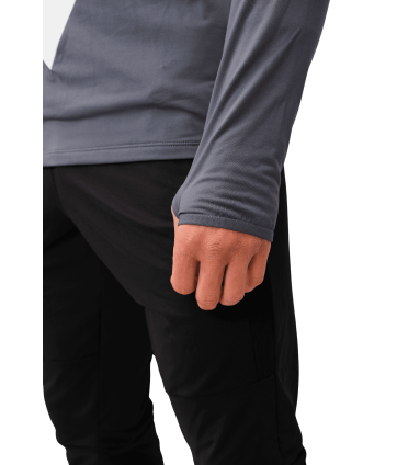 2026 1/4 ZIP YARUGA GRIS