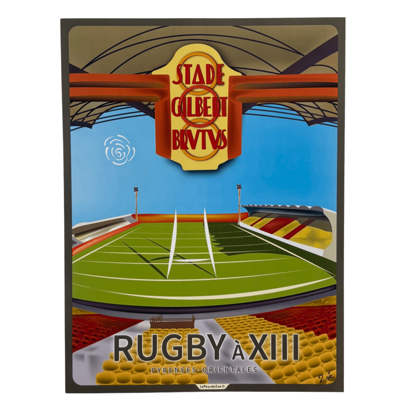 AFFICHE PETITE RUGBY XIII