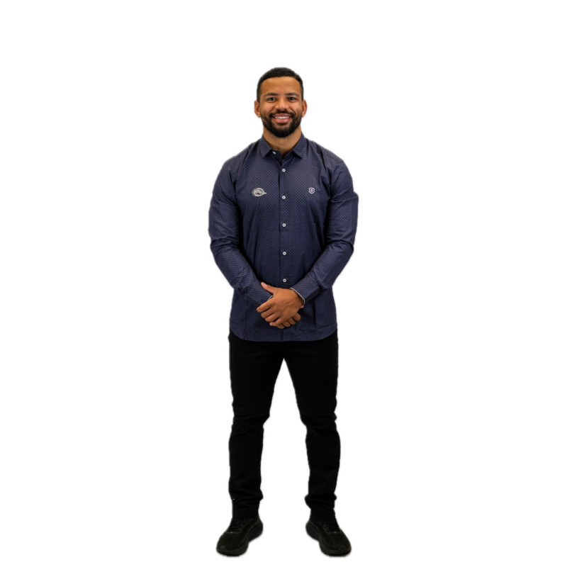 CHEMISE TORRES SHILTON NAVY