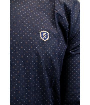CHEMISE TORRES SHILTON NAVY