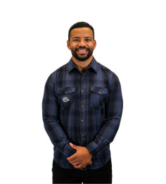 CHEMISE À CARREAUX SHILTON NAVY