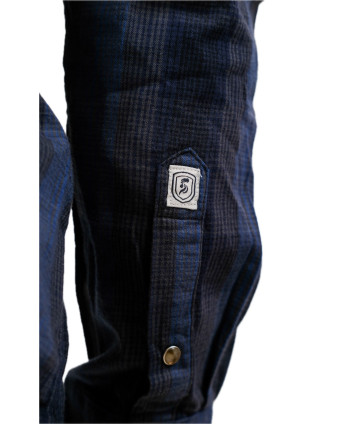 CHEMISE À CARREAUX SHILTON NAVY