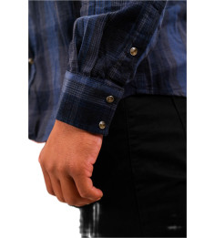 CHEMISE À CARREAUX SHILTON NAVY