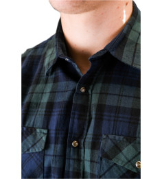 CHEMISE À CARREAUX SHILTON KAKI