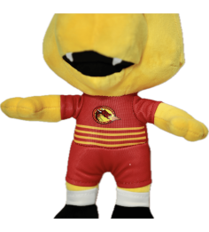 MASCOTTE JAUNE PELUCHE